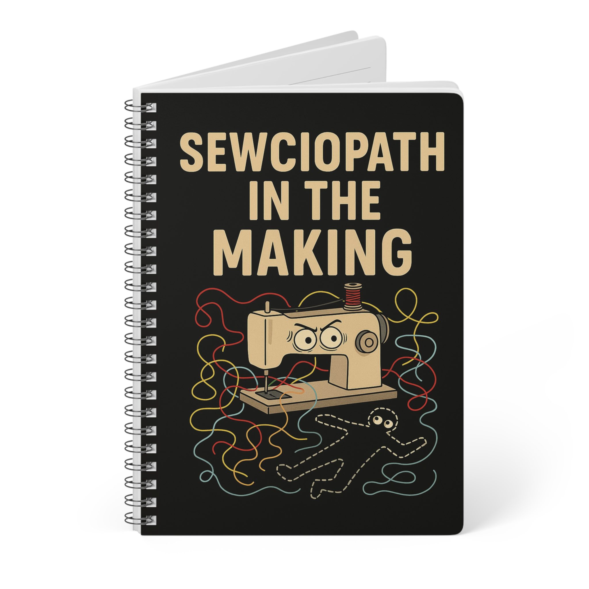 Funny Sewing Journal - Sewciopath in the Making Notebook - Gift for Quilters and Sewing Lovers - Image 3