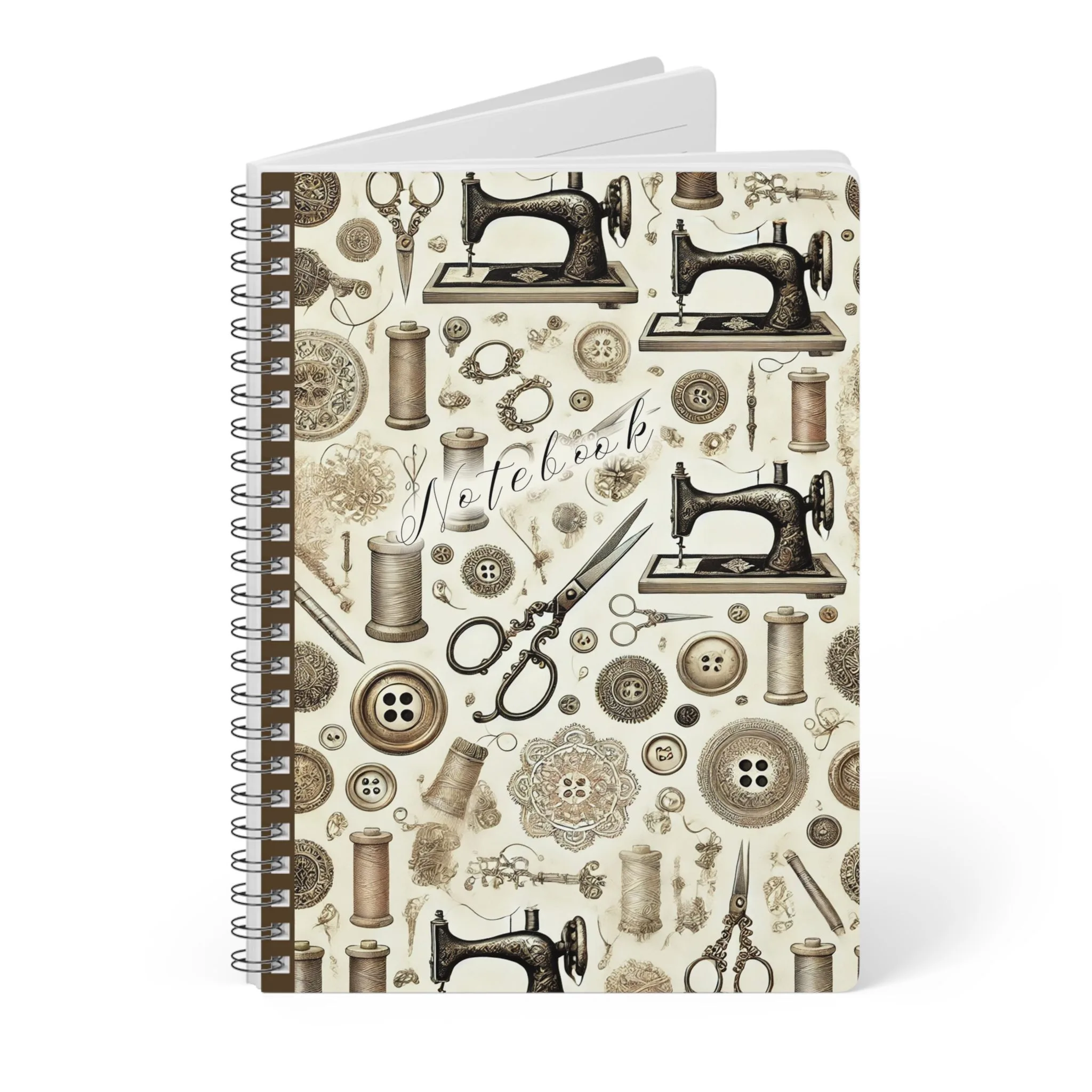 Sewing Journal - Vintage Seamstress Notebook - Antique Sewing Gift - Image 3