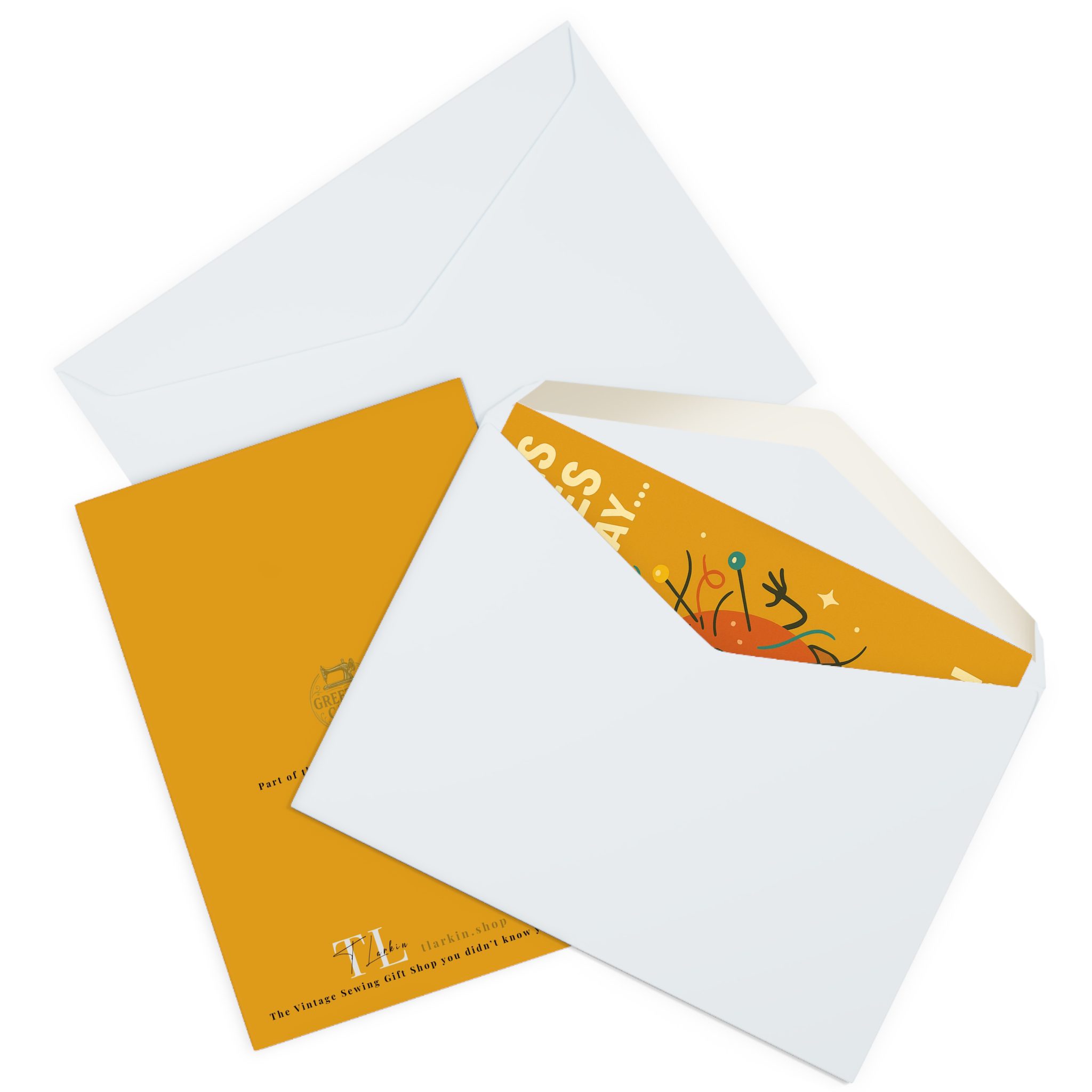 Sewing Birthday Card – “I Was on Pins and Needles Waiting to Say… Happy Birthday!” Funny Sewing Card (Pack of 5) - Image 4