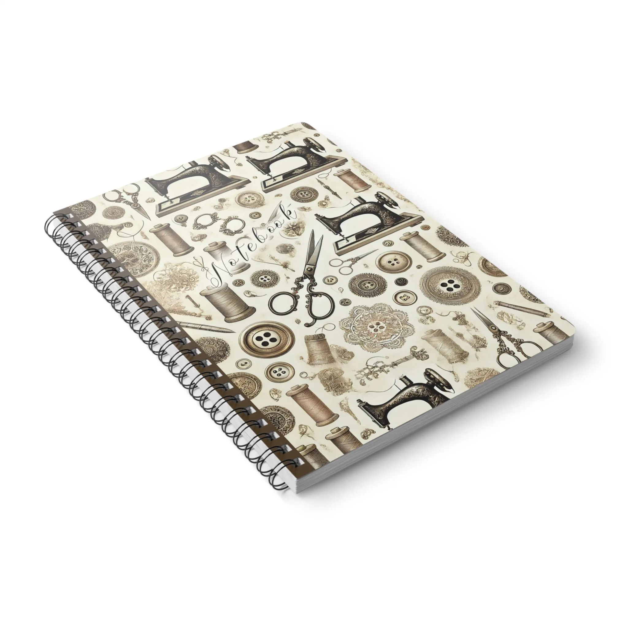 Sewing Journal - Vintage Seamstress Notebook - Antique Sewing Gift - Image 4