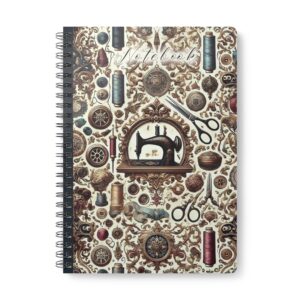 Ornate Quilting – Vintage Sewing Notebook by T Larkin