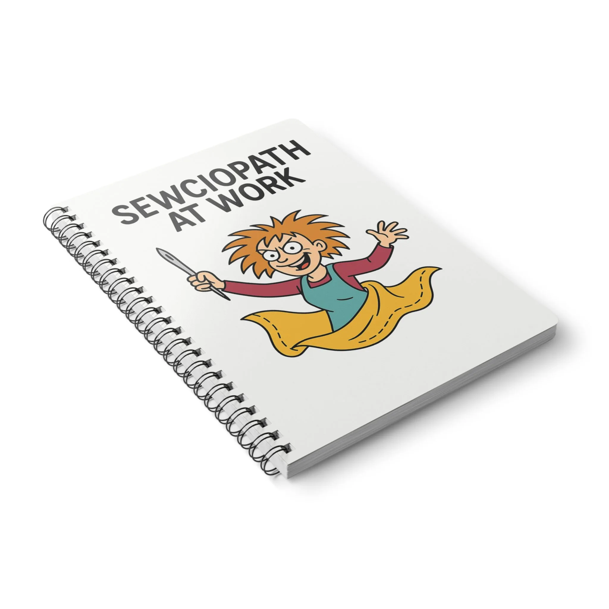 Funny Sewing Notebook - Sewciopath at Work - Gift for Sewers and Quilters - Hilarious Sewing Journal - Image 4