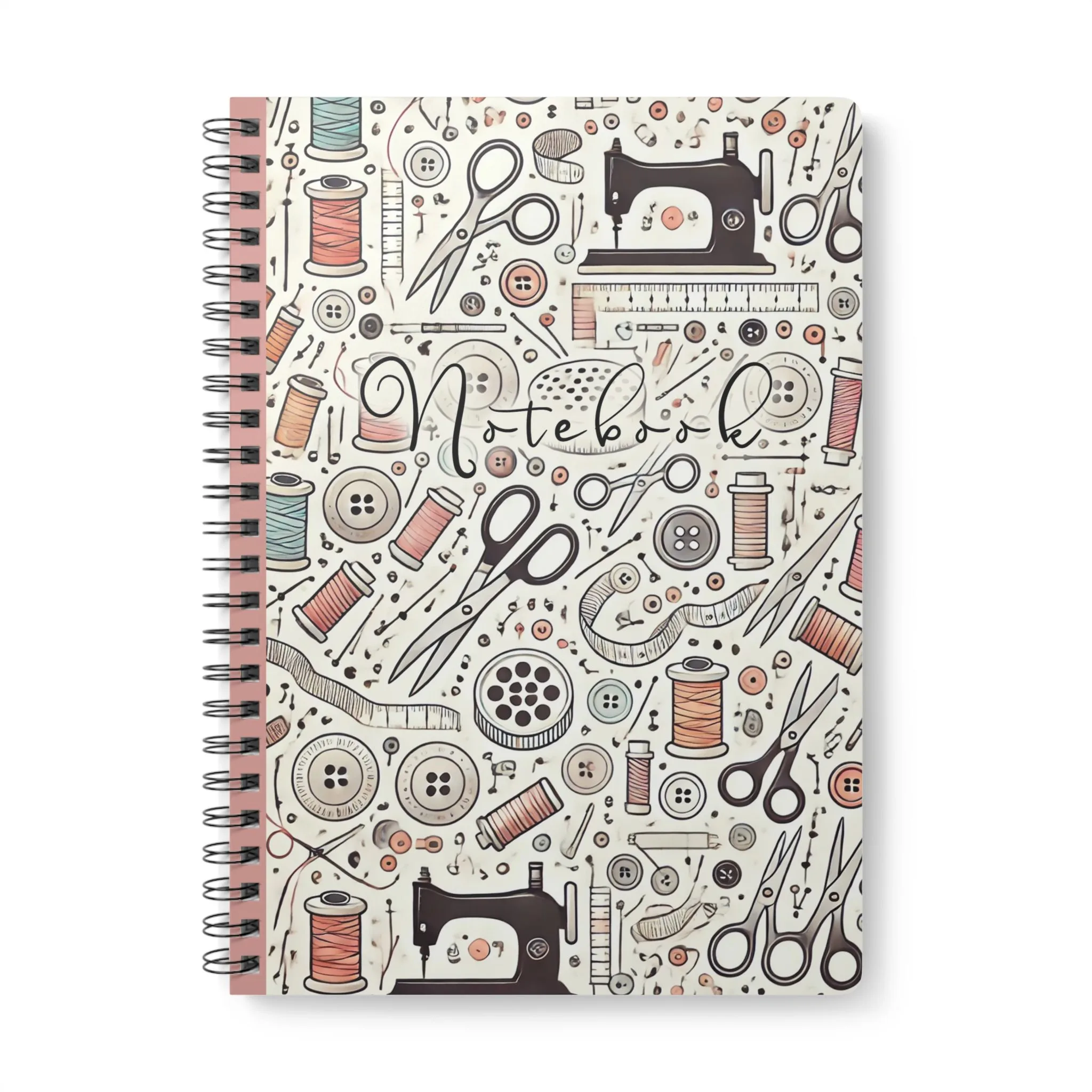 Sewing Journal Quilting Notebook – Vintage Sewing Notebook by T Larkin