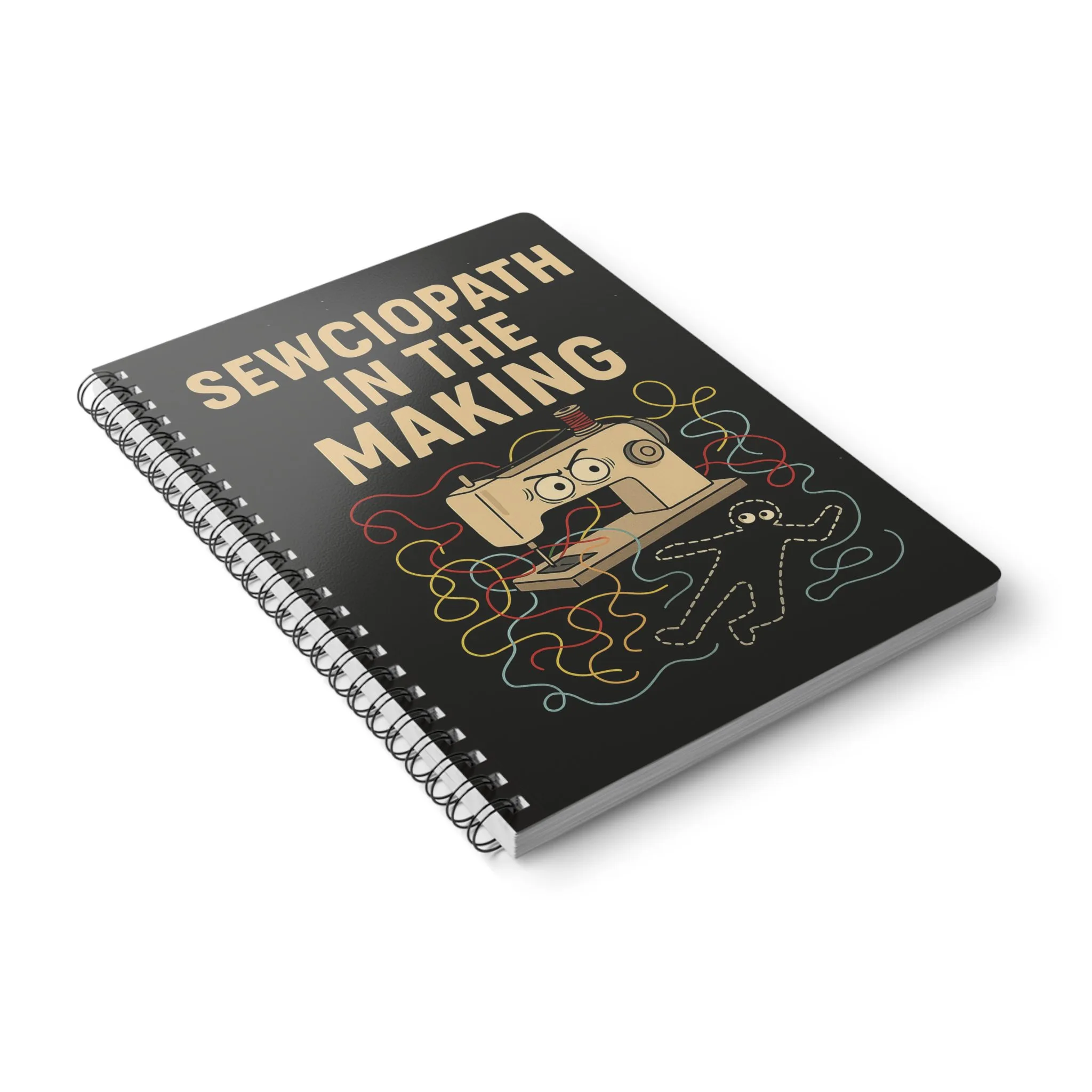 Funny Sewing Journal - Sewciopath in the Making Notebook - Gift for Quilters and Sewing Lovers - Image 4